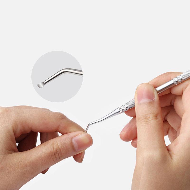 3pcs Stainless Steel Ingrown Pain Relief Toenail Tool Pedicure Tool Kit