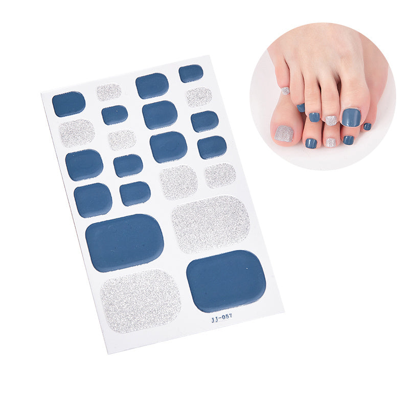 1 Pcs St.Patrick's Day Toe Nail Stickers For Women Girls DIY Nail Art Decoration