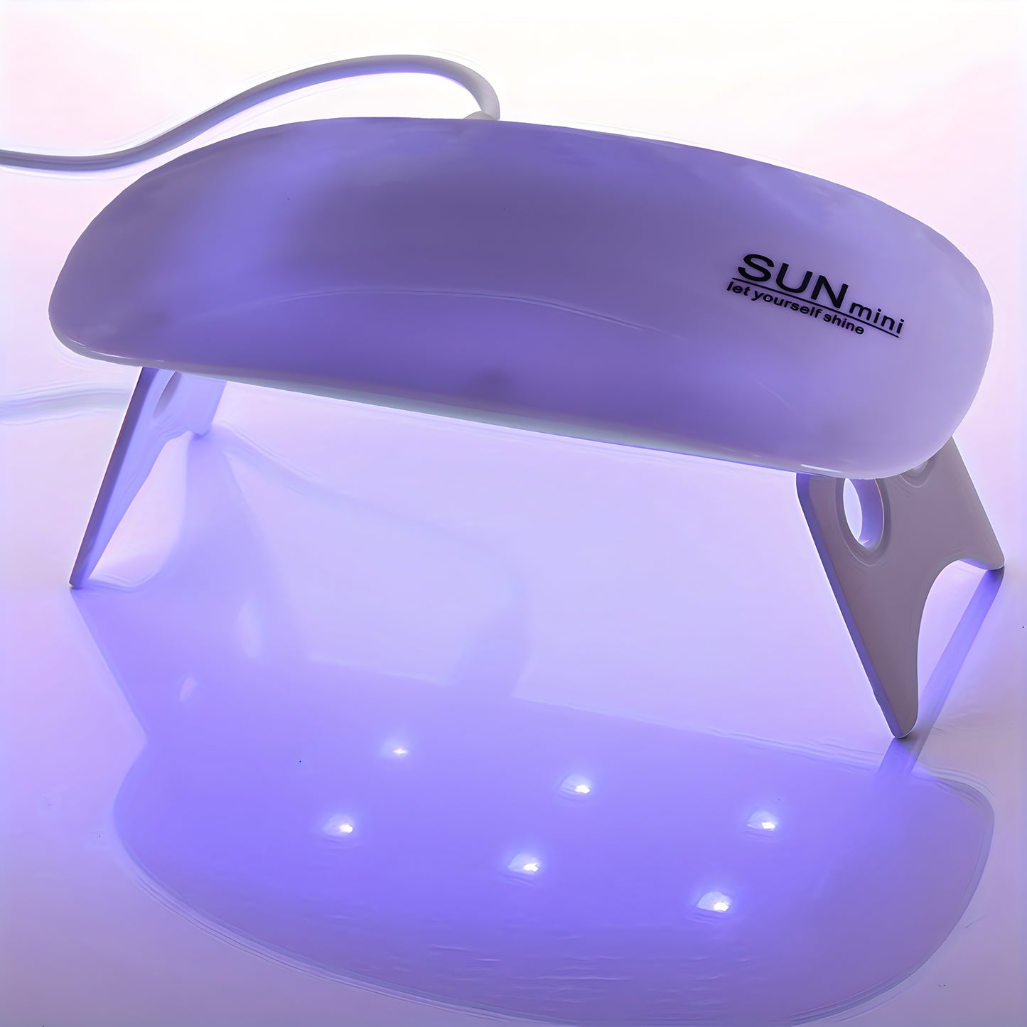 Mini Nail Dryer UV/LED nail Lamp Micro USB Gel Varnish Curing Machine