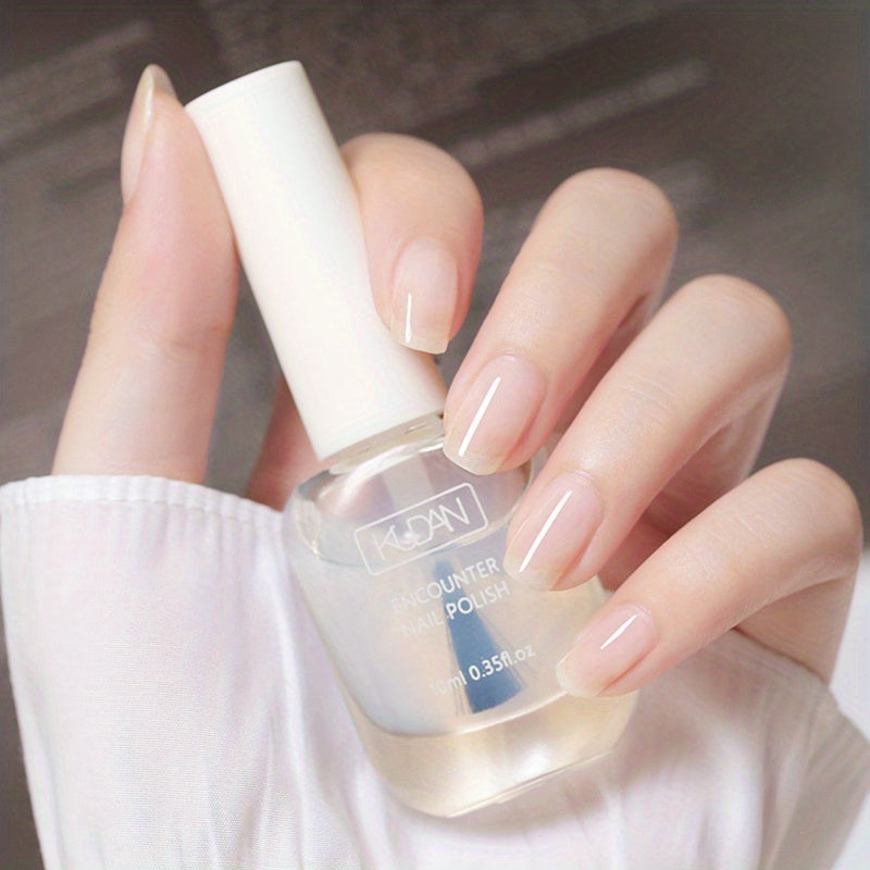 10ml Quick Drying Nail Polish - Ultra-Glossy, Non-Toxic Formula in Fashion-Forward Pinkish Black