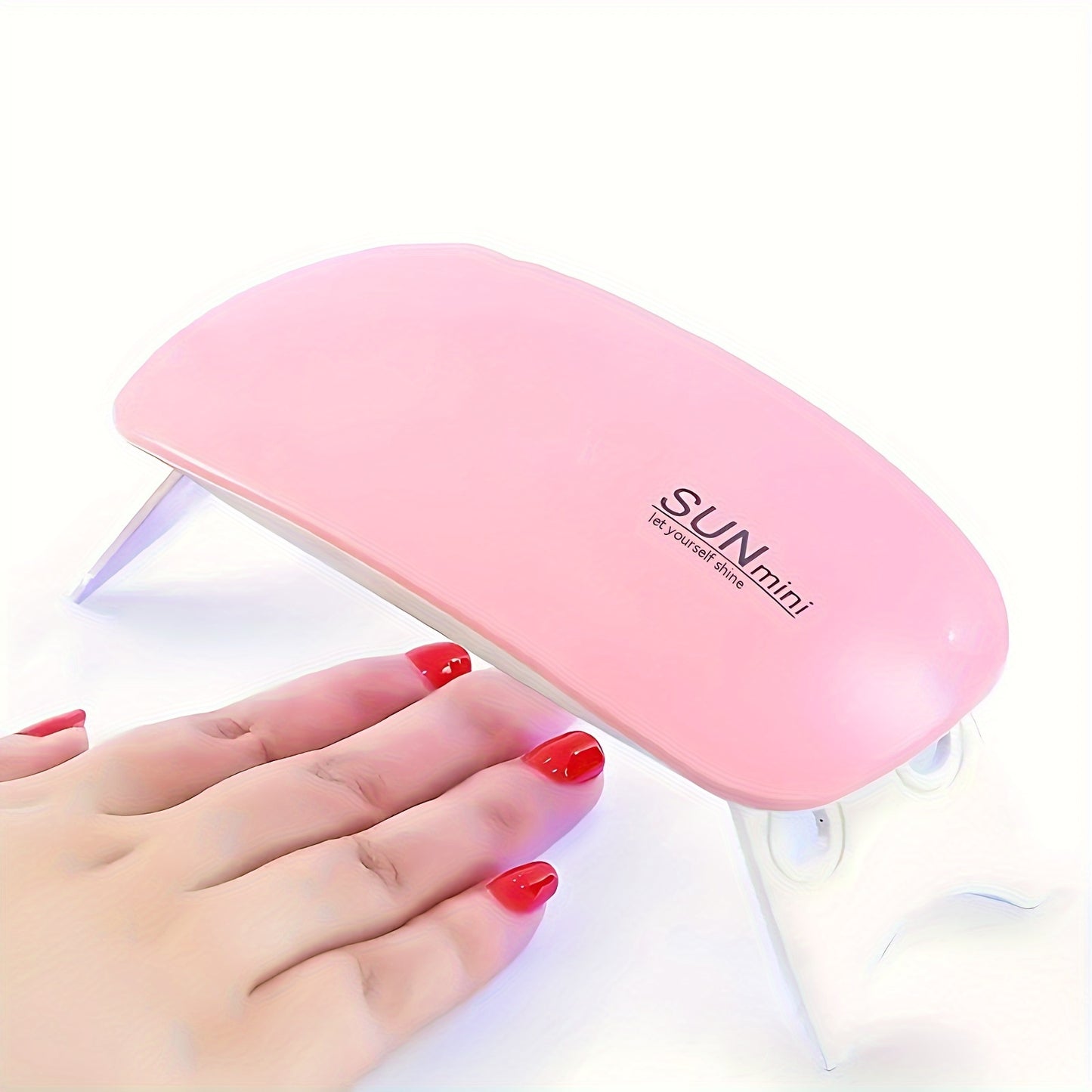 Mini Nail Dryer UV/LED nail Lamp Micro USB Gel Varnish Curing Machine