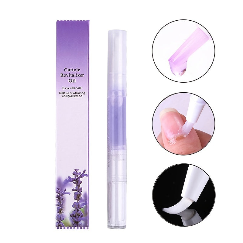 8 Smell Nail Cuticle Oils Pen, Nail Nutrition Oil Pen With Soft Bristles, Cuticle Revitalizer
