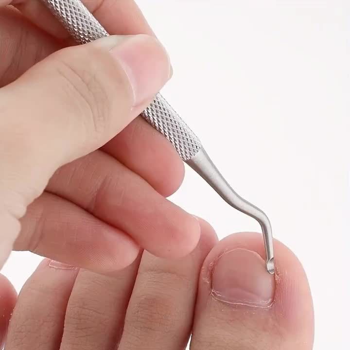 3pcs Stainless Steel Ingrown Pain Relief Toenail Tool Pedicure Tool Kit