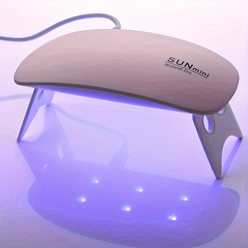 Mini Nail Dryer UV/LED nail Lamp Micro USB Gel Varnish Curing Machine
