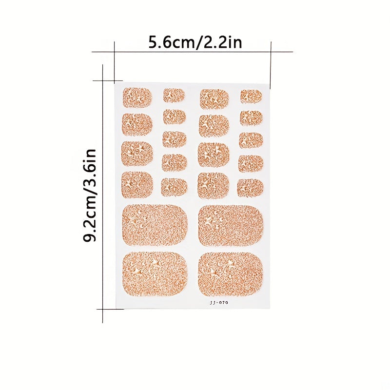 1 Pcs St.Patrick's Day Toe Nail Stickers For Women Girls DIY Nail Art Decoration