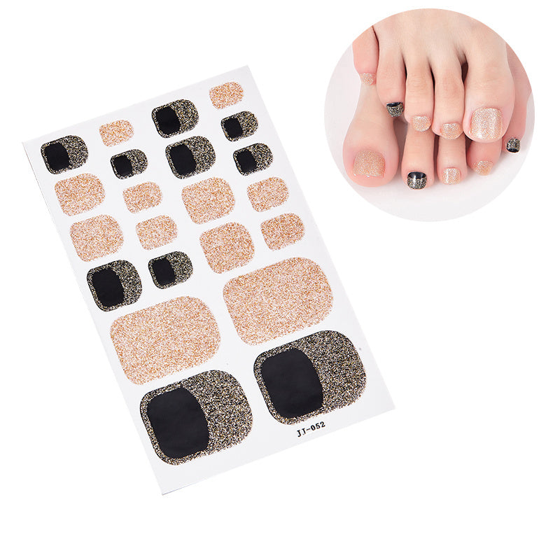 1 Pcs St.Patrick's Day Toe Nail Stickers For Women Girls DIY Nail Art Decoration