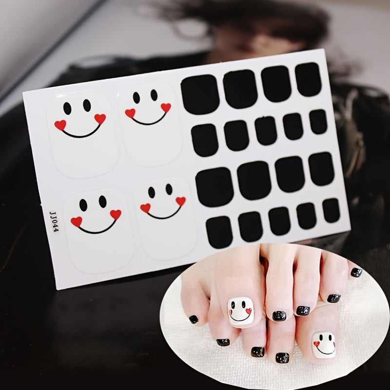 1 Pcs St.Patrick's Day Toe Nail Stickers For Women Girls DIY Nail Art Decoration