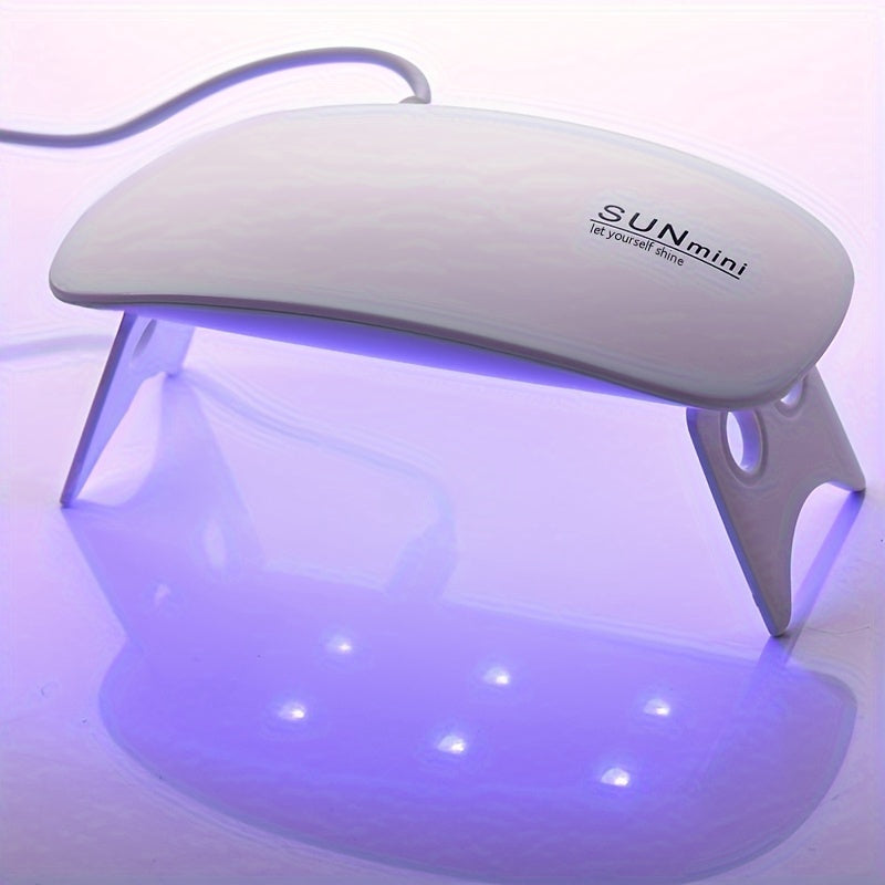 Mini Nail Dryer UV/LED nail Lamp Micro USB Gel Varnish Curing Machine