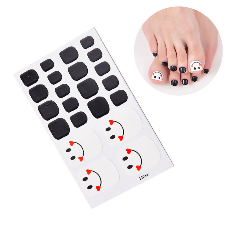 1 Pcs St.Patrick's Day Toe Nail Stickers For Women Girls DIY Nail Art Decoration