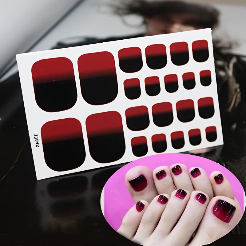 1 Pcs St.Patrick's Day Toe Nail Stickers For Women Girls DIY Nail Art Decoration