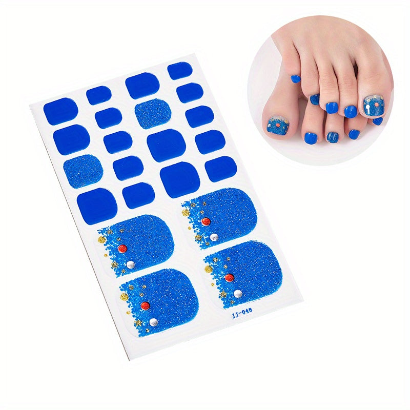 1 Pcs St.Patrick's Day Toe Nail Stickers For Women Girls DIY Nail Art Decoration