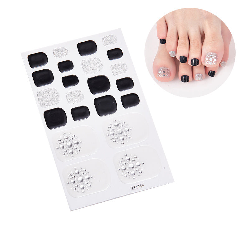 1 Pcs St.Patrick's Day Toe Nail Stickers For Women Girls DIY Nail Art Decoration